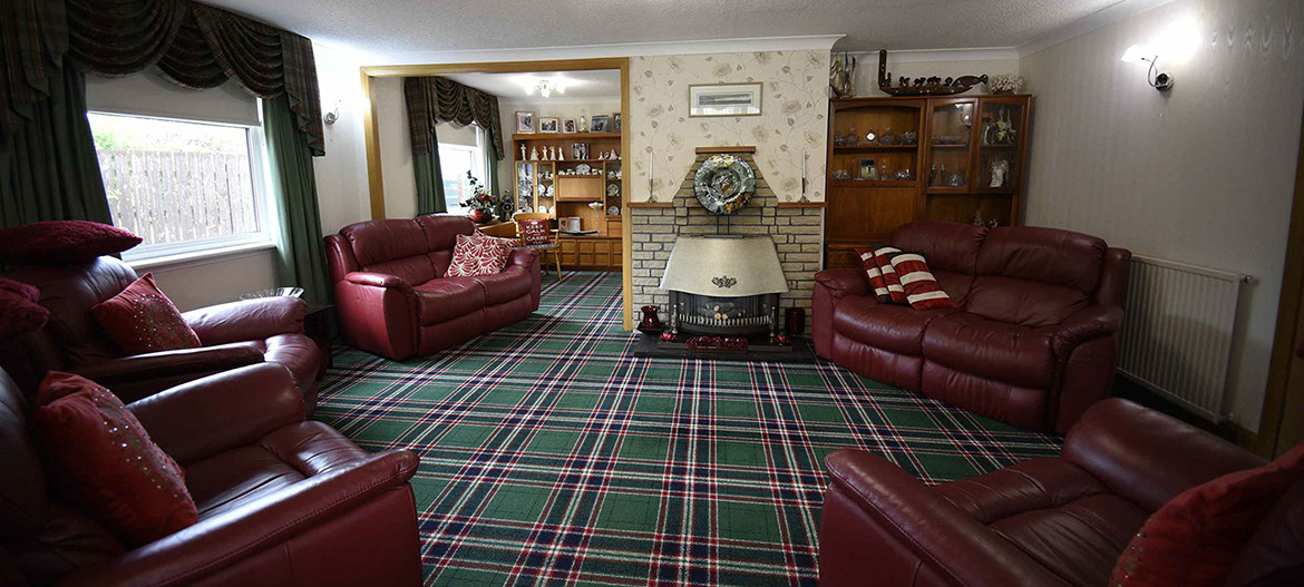 Quiraing House bed and breakfast accommodation in Portree guest lounge