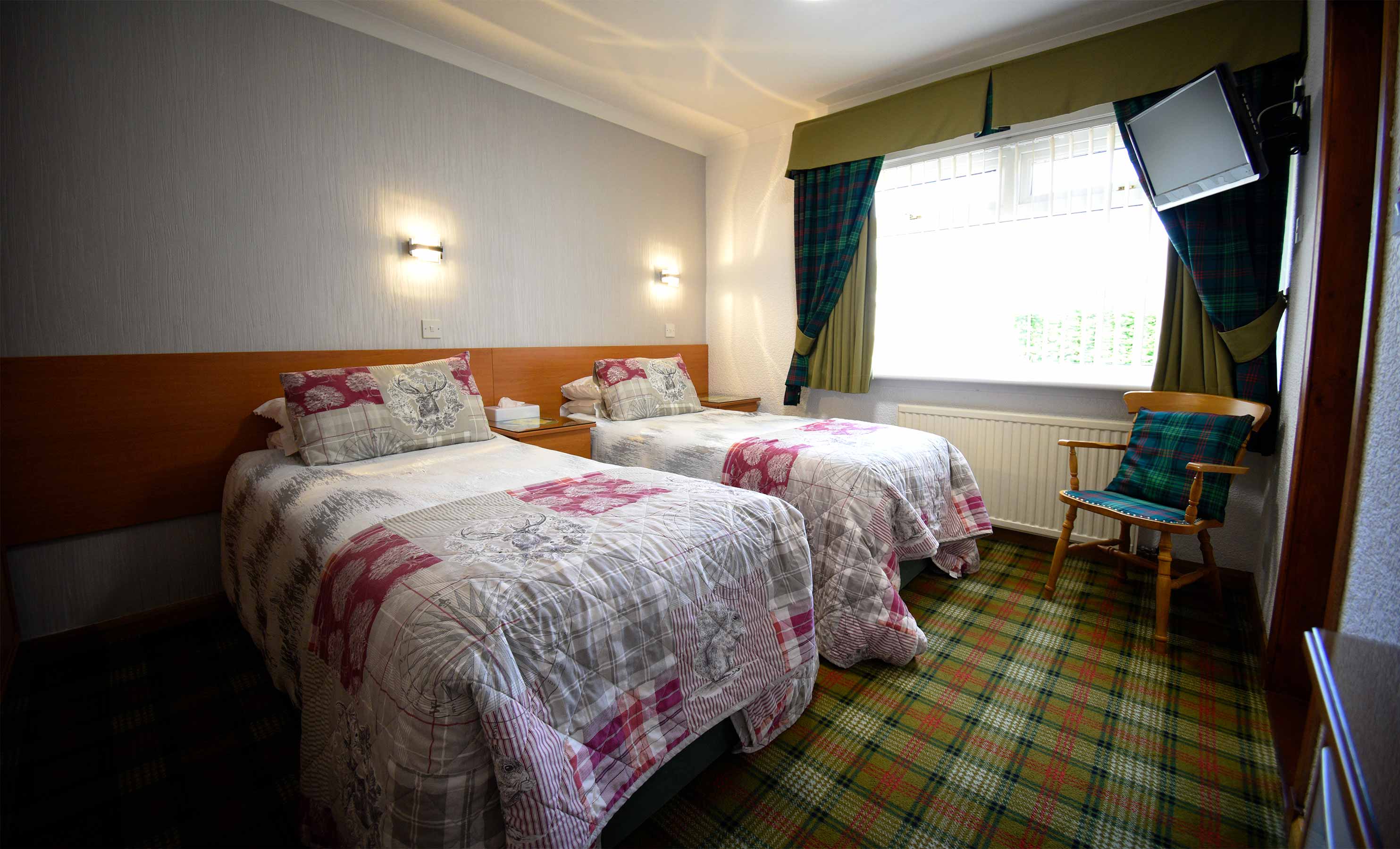 Our self catering accommodation in Portree has an open plan design with kitchenette