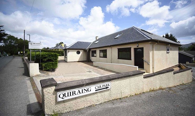 Quiraing House in Portree offers self catering and bed and breakfast accommodation