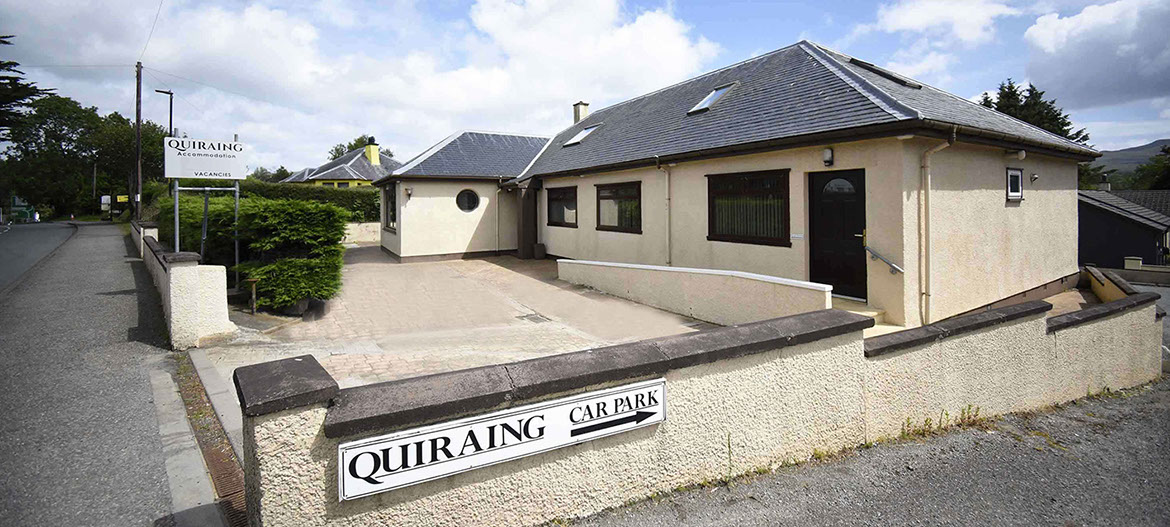 Quiraing House offers accommodation in Portree bed and breakfast and self catering