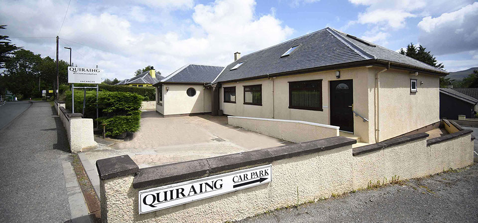 Quiraing House self catering accommodation in Portree property exterior