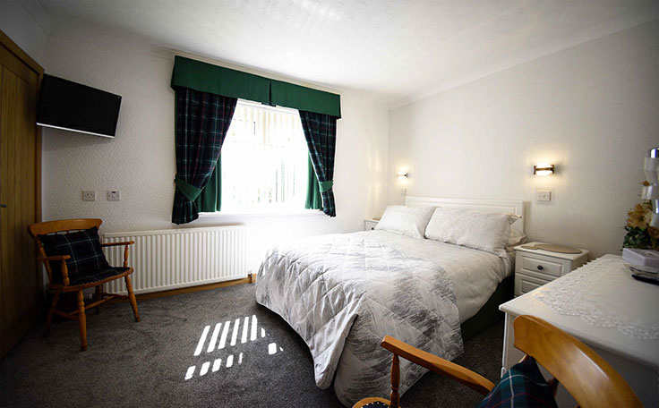 Self Catering accommodation at Quiraing House in Portree Double room
