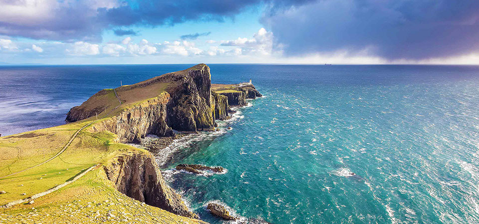 See Neist Point Lighthouse when you stay at Quiraing House Self Catering and Bed and Breakfast accommodation