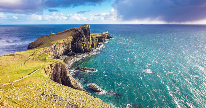 See Neist Point Lighthouse when you stay at Quiraing House Self Catering and Bed and Breakfast accommodation